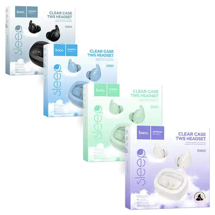 hoco EW65 True Wireless Sleep Bluetooth Earbuds With Digital Display